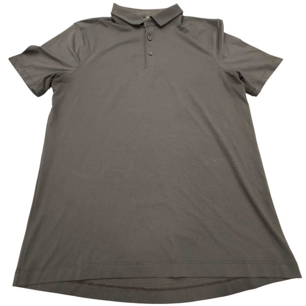 Lululemon Men's Nautical Navy Evolution Short-Sleeve‎ Polo Shirt Medium LM3CY5S